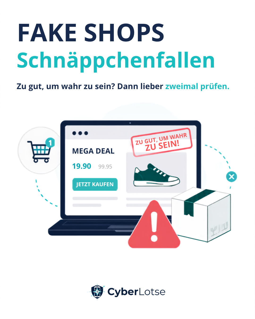 Die Schnäppchen-Falle: Vorsicht bei Fake-Shops