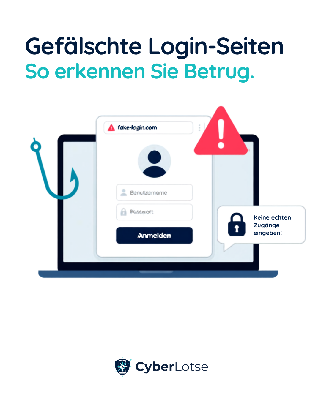 Falsche Login-Seiten: Wenn die Webseite nur eine Kopie ist